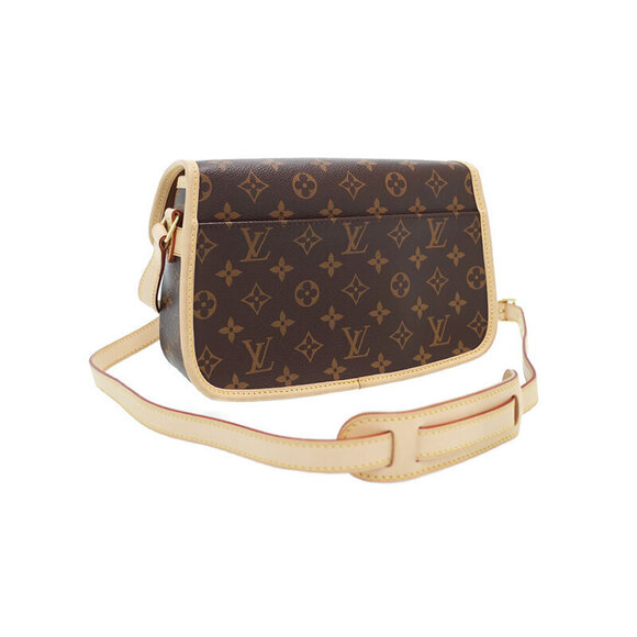 Louis Vuitton Handbags - Louis Vuitton Monogram Shoulder Sologne Bag Leather Brown